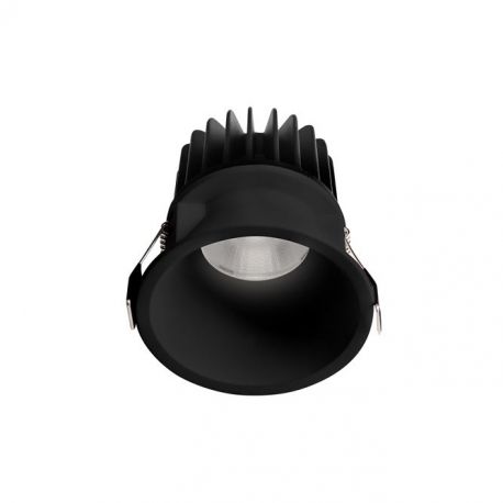 Spoturi incastrabile spatii comerciale - Spot LED incastrabil tavan fals / plafon IP54 SELENE negru
