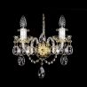 Aplica eleganta cu 2 brate Cristal Bohemia Exclusive LESJA II.
