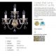 Aplice Cristal Bohemia - Aplica de perete 3 brate Cristal Bohemia Exclusive MADISON III.