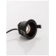 Spoturi incastrabile spatii comerciale - Spot LED incastrabil tavan fals / plafon CARPO negru