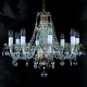 Lustre Cristal Bohemia - Candelabru Cristal Bohemia Exclusive 8 brate Magda VIII