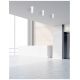 Spoturi incastrabile spatii comerciale - Spot ajustabil design modern incastrabil GIACOMO alb/negru H-28cm