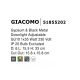 Spoturi incastrabile spatii comerciale - Spot ajustabil design modern incastrabil GIACOMO alb/negru H-28cm