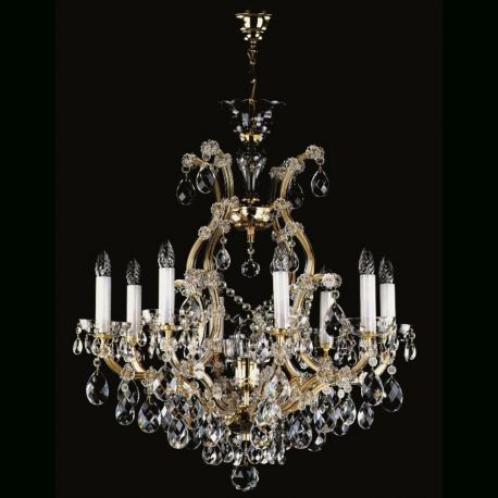 Lustre Cristal Bohemia - Candelabru Cristal Bohemia Exclusive 8 brate MARIA TEREZIA 11