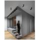 Plafoniere cu spoturi, Spoturi aplicate - Spot aplicat ajustabil design modern BOSTON negru