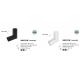 Plafoniere cu spoturi, Spoturi aplicate - Spot aplicat ajustabil design modern BOSTON negru