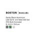 Plafoniere cu spoturi, Spoturi aplicate - Spot aplicat ajustabil design modern BOSTON negru