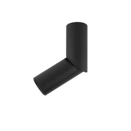 Plafoniere cu spoturi, Spoturi aplicate - Spot LED aplicat ajustabil design modern BOSTON negru