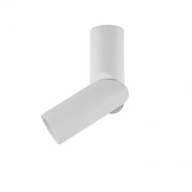 Plafoniere cu spoturi, Spoturi aplicate - Spot LED aplicat ajustabil design modern BOSTON alb