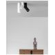 Plafoniere cu spoturi, Spoturi aplicate - Spot LED aplicat ajustabil design modern BOSTON alb