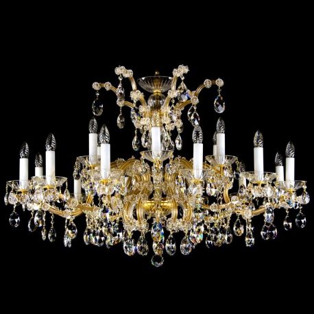 Lustre Cristal Bohemia - Candelabru Cristal Bohemia Exclusive 18 brate MARIA TEREZIA 20