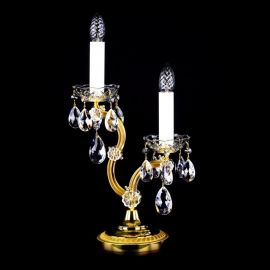 Veioze, Lampadare Cristal - Veioza, lampa de masa Cristal Bohemia Exclusive MARIA TEREZIA 23 TL