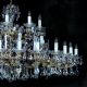 Lustre Cristal Bohemia - Candelabru XXL Cristal Bohemia Exclusive 40 brate MARIA TEREZIA 32