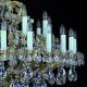Lustre Cristal Bohemia - Candelabru XL Cristal Bohemia Exclusive 36 brate MARIA TEREZIA 37