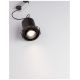 Spoturi incastrabile spatii comerciale - Spot LED incastrabil ajustabil design modern PIN negru