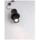 Spoturi incastrabile spatii comerciale - Spot LED incastrabil ajustabil design modern PIN negru