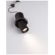 Spoturi incastrabile spatii comerciale - Spot LED incastrabil ajustabil design modern PIN negru