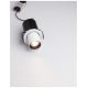 Spoturi incastrabile spatii comerciale - Spot LED incastrabil ajustabil design modern PIN alb