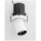 Spoturi incastrabile spatii comerciale - Spot LED incastrabil ajustabil design modern PIN alb