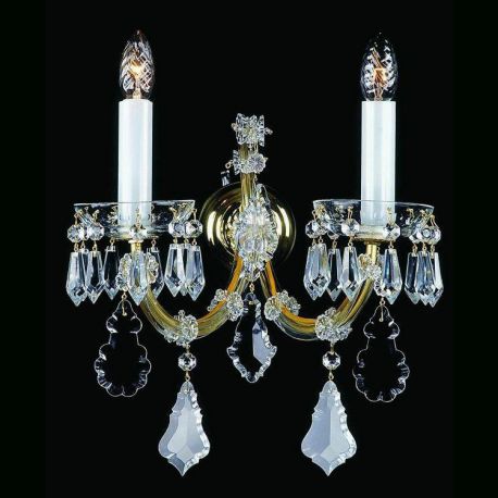 Aplice Cristal Bohemia - Aplica de perete Cristal Bohemia Exclusive MARIA TEREZIA 9 WL