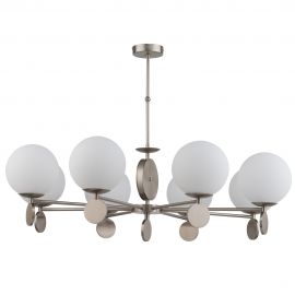 Candelabre, Lustre - Candelabru 8 brate design clasic din alama DIMARO