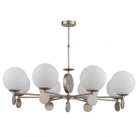 Candelabre, Lustre - Candelabru 8 brate design clasic din alama DIMARO