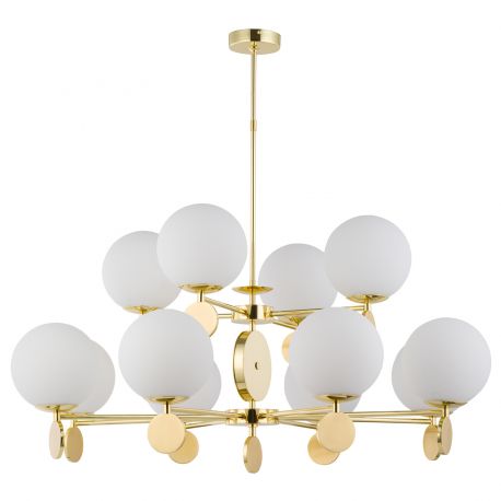 Candelabre, Lustre - Candelabru 12 brate design clasic din alama DIMARO