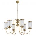Candelabru 6 brate design clasic din alama OLZANO 