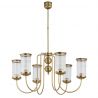 Candelabru 6 brate design clasic din alama OLZANO 