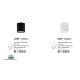 Plafoniere cu spoturi, Spoturi aplicate - Spot LED aplicat tavan / plafon design modern minimalist GARF alb