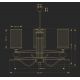 Candelabre, Lustre - Candelabru 3 brate elegant design clasic Ruta