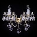 Aplica de perete cu 2 brate Cristal Bohemia Exclusive Milda II WL