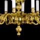 Candelabre, Lustre - Candelabru LUX 10 brate realizat din alama MONA X.