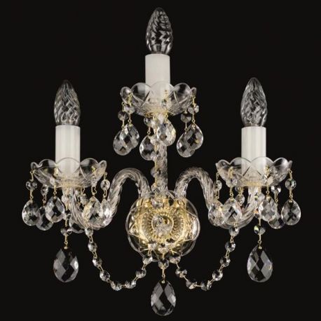 Aplice Cristal Bohemia - Aplica de perete Cristal Bohemia Exclusive MIRKA III.