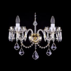 Aplice Cristal Bohemia - Aplica eleganta cu 2 brate Cristal Bohemia Exclusive MONIQUE II.