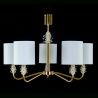 Candelabru 5 brate LUX design modern, Cristal Bohemia Exclusive TRINITY 01-CH