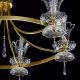 Lustre Cristal Bohemia - Candelabru deosebit design LUX Cristal Bohemia Exclusive ISABELL 02-CH