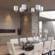 Lustre Cristal Bohemia - Candelabru LUX 6 brate design modern DIAMOND 02-CH