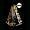 Aplica cu model design minimalist SWING 01-WL+ Cristal Bohemia Exclusive