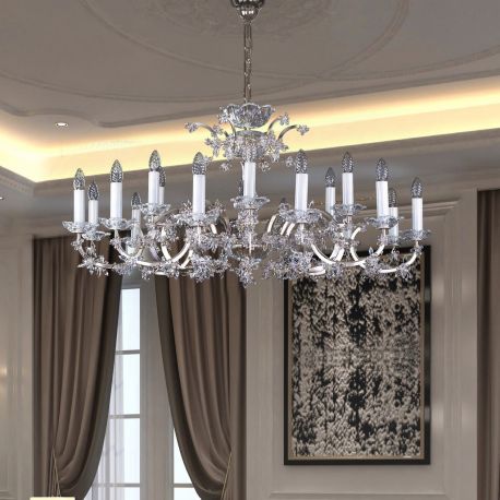 Lustre Cristal Bohemia - Lustra Cristal Bohemia Exclusive 18 brate MARIE ANTOINETTA 04-CH