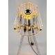 Veioze - Veioza deosebita design LUX HOOPS CRYSTAL 01-TL