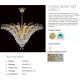 Plafoniere Cristal Bohemia - Plafoniera Cristal Bohemia Exclusive Neda II