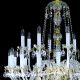 Lustre Cristal Bohemia - Candelabru 24 brate Cristal Bohemia Exclusive RACHEL XXIV
