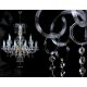 Lustre Cristal Bohemia - Candelabru XXL cu 24 brate Cristal Bohemia Exclusive ROMA XXIV.
