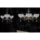 Lustre Cristal Bohemia - Candelabru 5 brate Cristal Bohemia Exclusive SAFFIRA V.