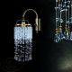 Aplice Cristal Bohemia - Aplica de perete Cristal Bohemia Exclusive SMALL GAME 91-01 WL