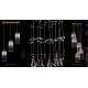 Aplice Cristal Bohemia - Aplica de perete Cristal Bohemia Exclusive SMALL GAME 91-01 WL