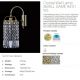 Aplice Cristal Bohemia - Aplica de perete Cristal Bohemia Exclusive SMALL GAME 94-01 WL