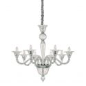 Candelabru elegant cu 8 brate BRIGITTA SP8 TRASPARENTE