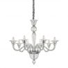 Candelabru elegant cu 8 brate BRIGITTA SP8 TRASPARENTE